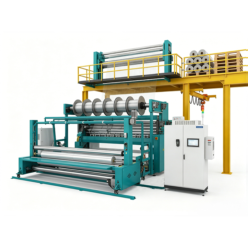 Machine à tricoter à chaîne bixiale en fibres hachées Raschel YRS3-MFI (HX)