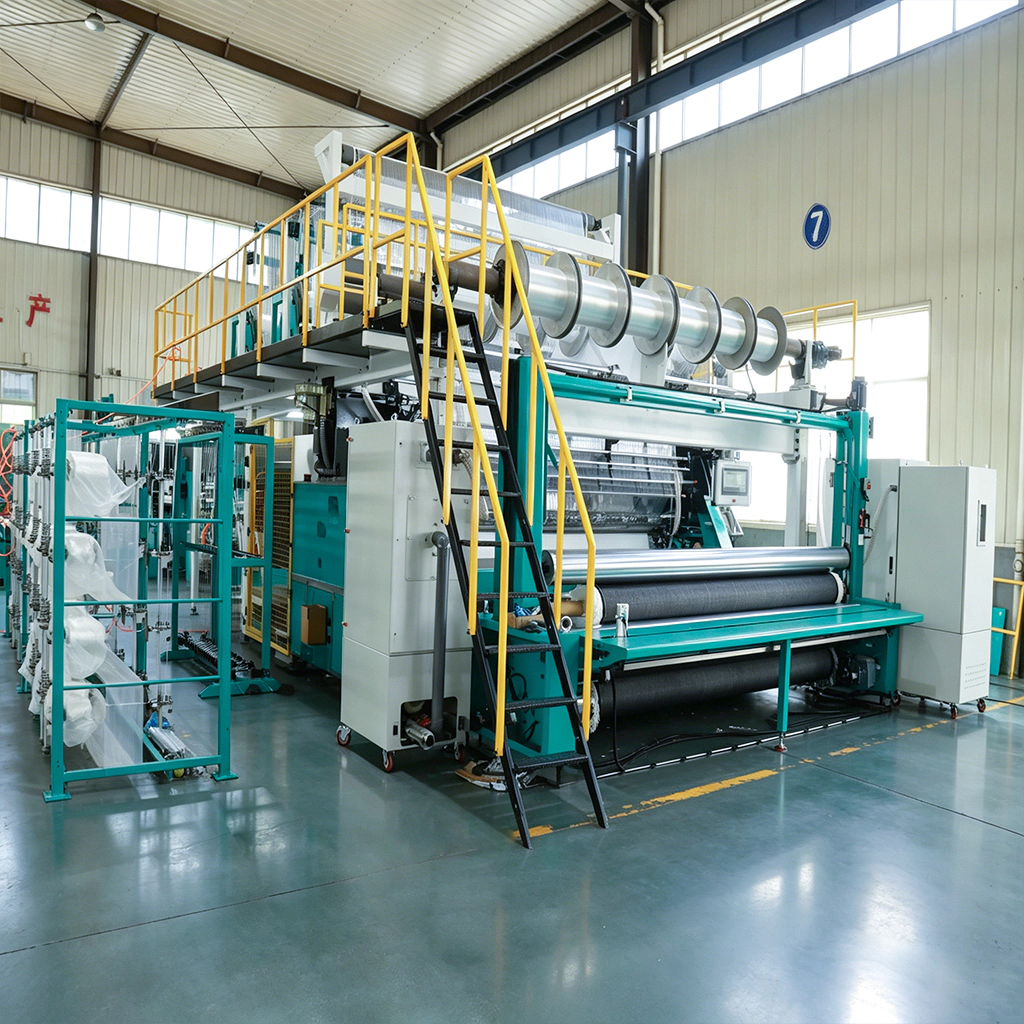 Machine à tricoter à chaîne bixiale YRS3-MV avec tissu non tissé